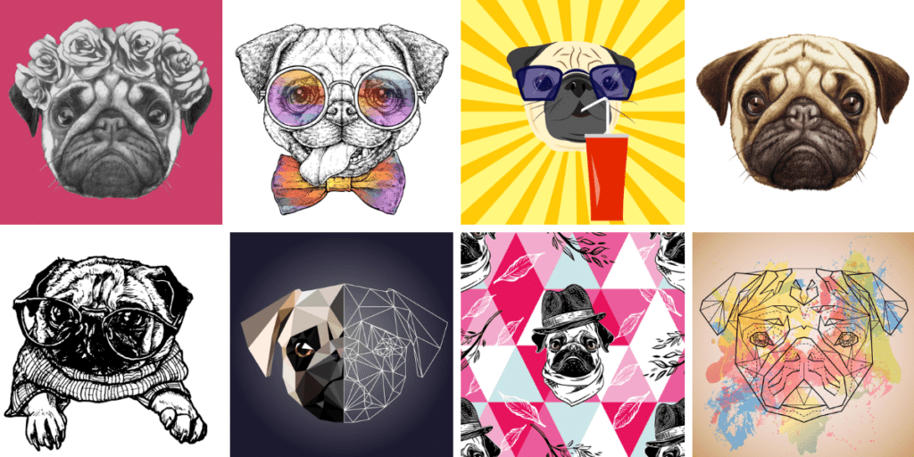 Tatuagem de pug