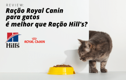 Comparação entre a ração Royal Canin para Gatos e a ração Hills